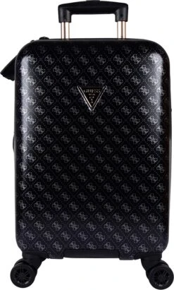 Guess Trolley Jesco Dames Koffer - Coal Logo 12 Guess Trolley Jesco Dames Koffer - Coal Logo -Koffer Winkel 722x1200