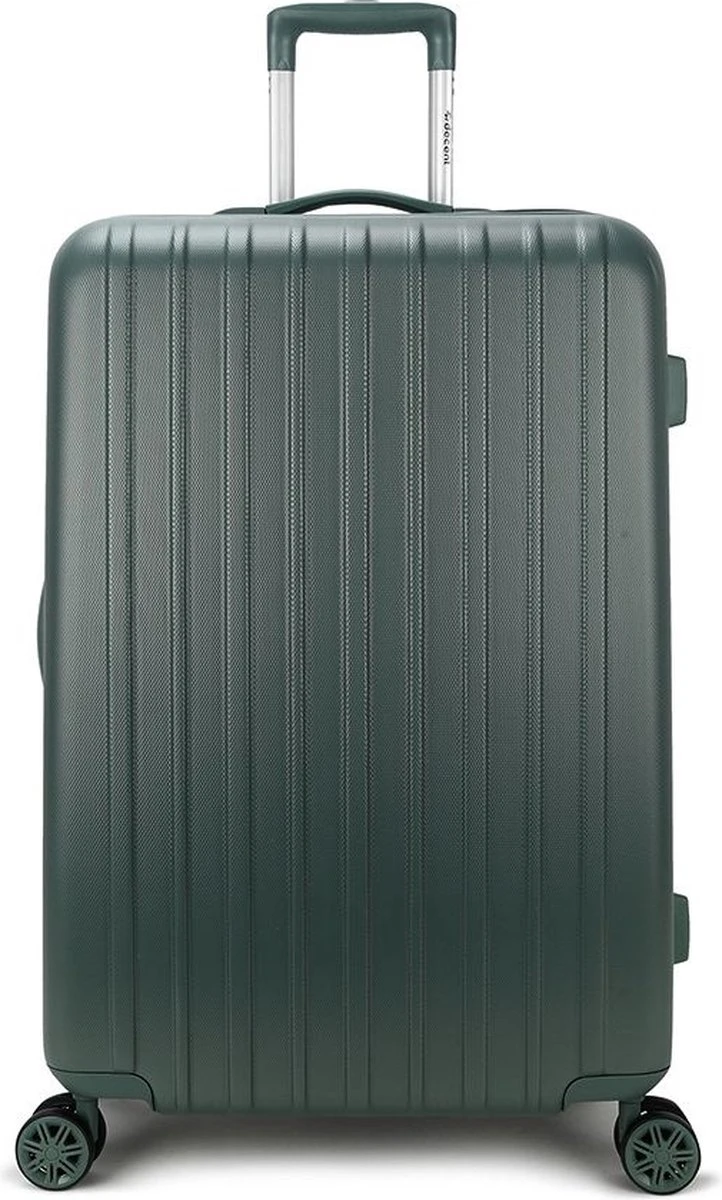 Decent Harde Koffer Tranporto 76 - Groen 16 Decent Harde Koffer Tranporto 76 - Groen - Afbeelding 14