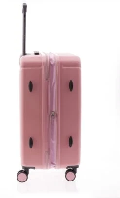Gladiator Tropical Middelgrote Koffer Expandable - 67 Cm - 72/82 Liter - Roze -Koffer Winkel 727x1200 2