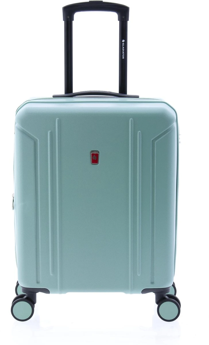 Gladiator Tropical Handbagage Koffer Expandable - 55 Cm - 36/40 Liter - Mintgroen 6 Gladiator Tropical Handbagage Koffer Expandable - 55 Cm - 36/40 Liter - Mintgroen - Afbeelding 4