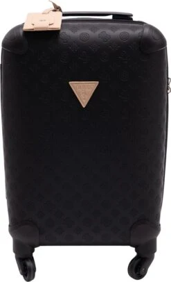 Guess Wilder 18 In 4 Dames Reiskoffer - Zwart 38 Guess Wilder 18 In 4 Dames Reiskoffer - Zwart -Koffer Winkel 730x1200