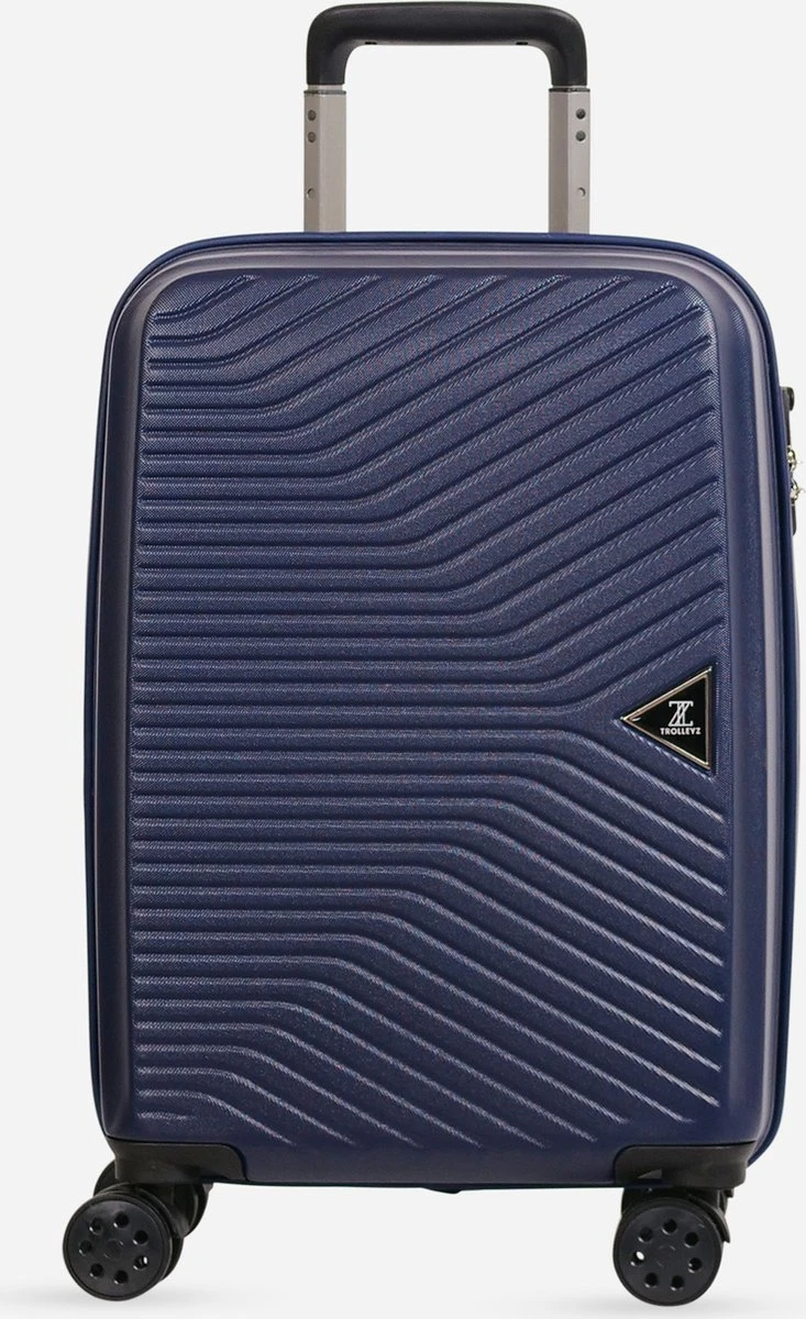 ©TROLLEYZ - Ibiza No.3 - Trolley - 55cm Met TSA Slot - Dubbele Wielen - 360° Spinners - 100% ABS - Handbagage Koffer In Ocean Blue 11 ©TROLLEYZ - Ibiza No.3 - Trolley - 55cm Met TSA Slot - Dubbele Wielen - 360° Spinners - 100% ABS - Handbagage Koffer In Ocean Blue - Afbeelding 9