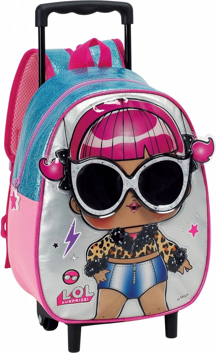 L.O.L. Surprise! LOL Surprise Meisjes Peuter Rugzak Trolley Cherry 30 X 24 X 11 3 L.O.L. Surprise! LOL Surprise Meisjes Peuter Rugzak Trolley Cherry 30 X 24 X 11
