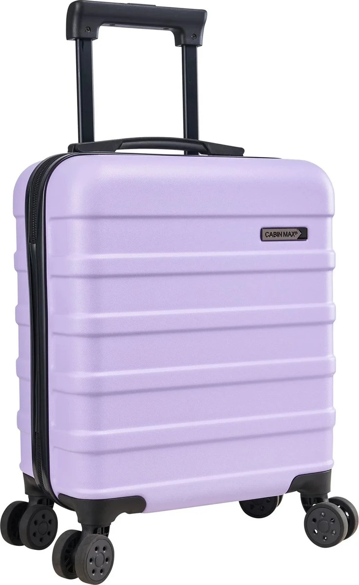 CabinMax Handbagage Koffer - Trolley 30L - Harde Reiskoffer - 45x36x20cm - Lichtgewicht - Groot Capaciteit - Digital Lavender 3 CabinMax Handbagage Koffer - Trolley 30L - Harde Reiskoffer - 45x36x20cm - Lichtgewicht - Groot Capaciteit - Digital Lavender