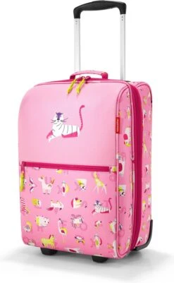 Reisenthel Trolley XS Kids ABC Friends Pink -Koffer Winkel 740x1200 1