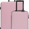 Enrico Benetti Louisville Kofferset Tweedelig - 39040-02 - Roze -Koffer Winkel 741x1200 4