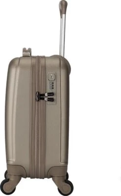 Decent Handbagage Koffer / Trolley / Reiskoffer - 42 Cm - 24 Liter - ABS - Maxi Air - Champagne 24 Decent Handbagage Koffer / Trolley / Reiskoffer - 42 Cm - 24 Liter - ABS - Maxi Air - Champagne -Koffer Winkel 744x1200 1