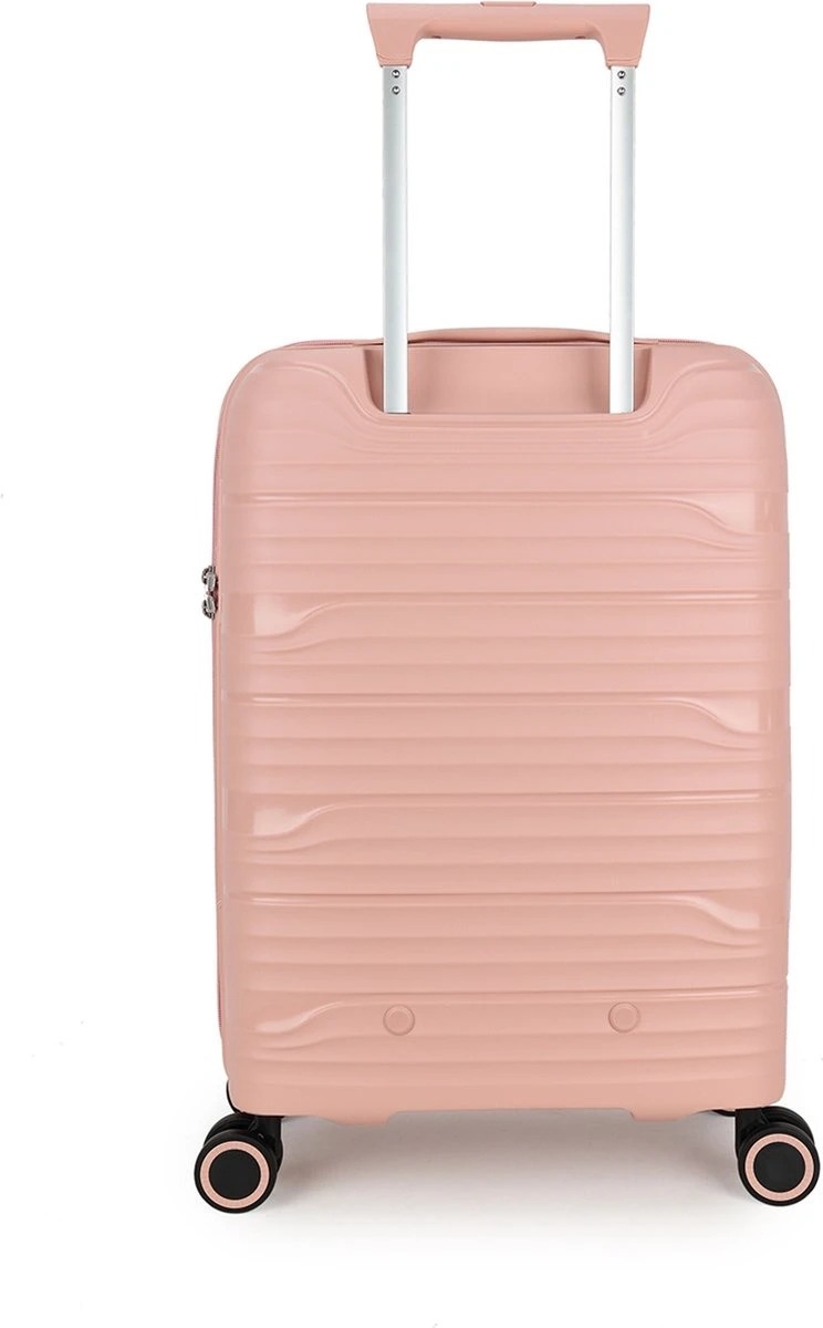 Decent EXPLORER PP Handbagage Trolley 55 Cm - 38 Liter - Pink 11 Decent EXPLORER PP Handbagage Trolley 55 Cm - 38 Liter - Pink - Afbeelding 9