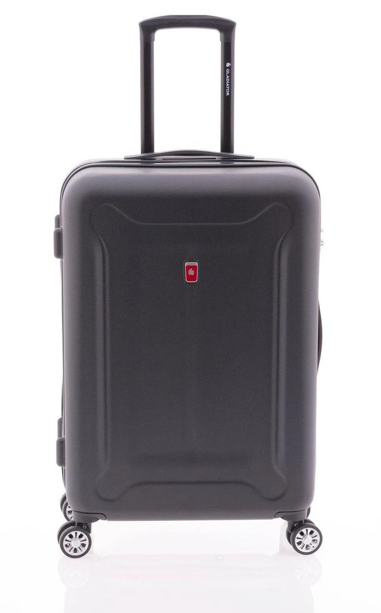 Gladiator Beetle M Spinner 68 - TSA Slot - Zwart 4 Gladiator Beetle M Spinner 68 - TSA Slot - Zwart - Afbeelding 2