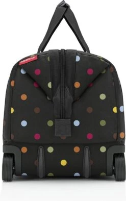 Reisenthel Allrounder Trolley Reiskoffer Reistas Op 2 Wielen - 30L - Dots Zwart -Koffer Winkel 752x1200 1