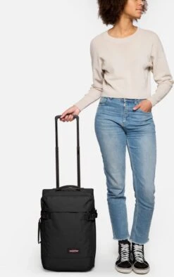 Eastpak TRANVERZ XS Reiskoffer, Handbagage (48 X 32 X 21 Cm) - Black -Koffer Winkel 753x1200 1