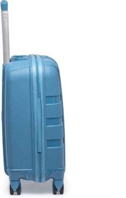 ©TROLLEYZ - Paris No.5 - Trolley - 55cm Met TSA Slot - Dubbele Wielen - 360° Spinners - 100% Polypropyleen - Handbagage Koffer In Ice Blue -Koffer Winkel 761x1200 5