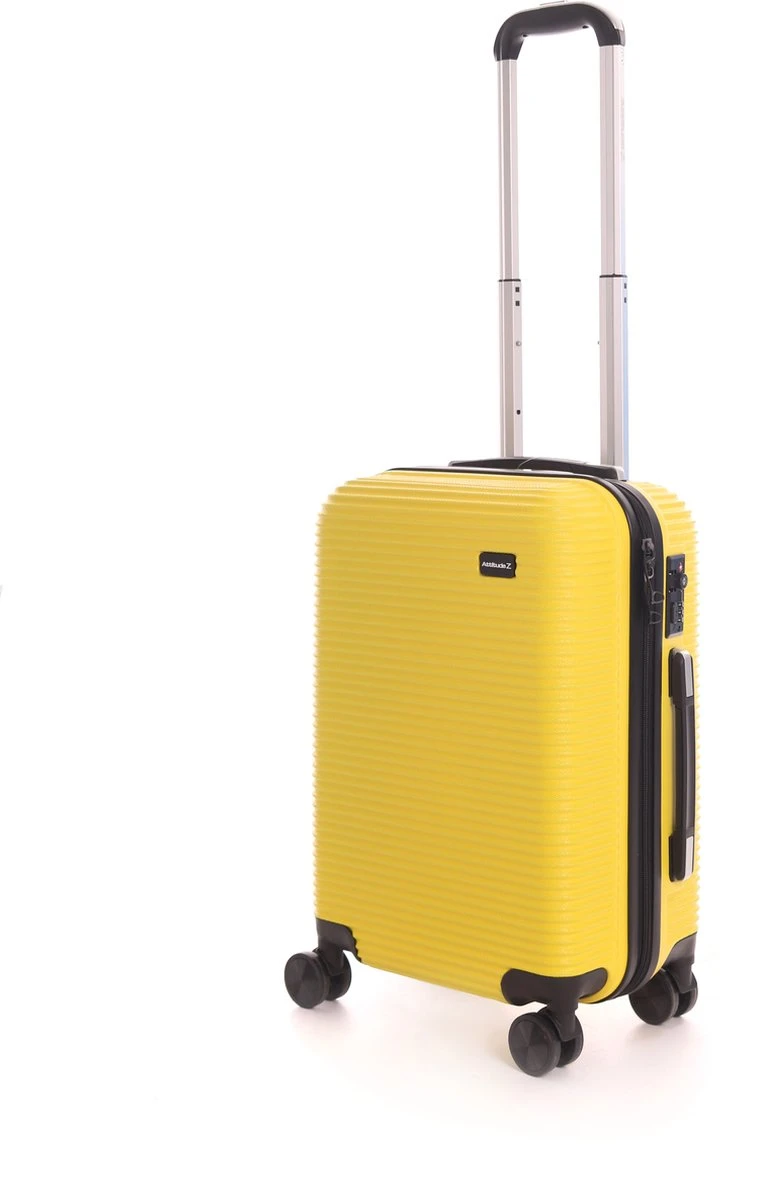 AttitudeZ Air-Z Handbagage Koffer Geel 55cm - TSA-slot 3 AttitudeZ Air-Z Handbagage Koffer Geel 55cm - TSA-slot