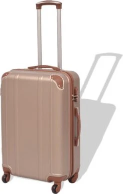 VidaXL Harde Rolkoffer Set Champagnekleurig 4-dlg -Koffer Winkel 762x1200 10