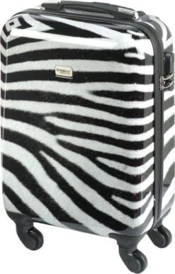 Princess Traveller Animal Print - Handbagagekoffer - Zebra - Small - 55cm 9 Princess Traveller Animal Print - Handbagagekoffer - Zebra - Small - 55cm -Koffer Winkel 766x1200 7