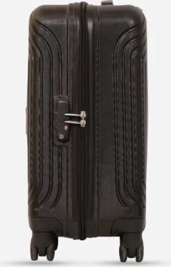 ©TROLLEYZ - Florence No.7 - Trolley - 55cm Met TSA Slot - Dubbele Wielen - 360° Spinners - 100% ABS - Handbagage Koffer In Night Black 18 ©TROLLEYZ - Florence No.7 - Trolley - 55cm Met TSA Slot - Dubbele Wielen - 360° Spinners - 100% ABS - Handbagage Koffer In Night Black -Koffer Winkel 767x1200 4