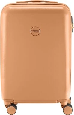 Princess Traveller Harlem - Handbaggage Koffer - Recycled PET - Camel - S (55cm)