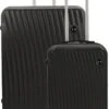 SB - Travelbags Kofferset - 2 Delige -Zwart - 75cm/55cm