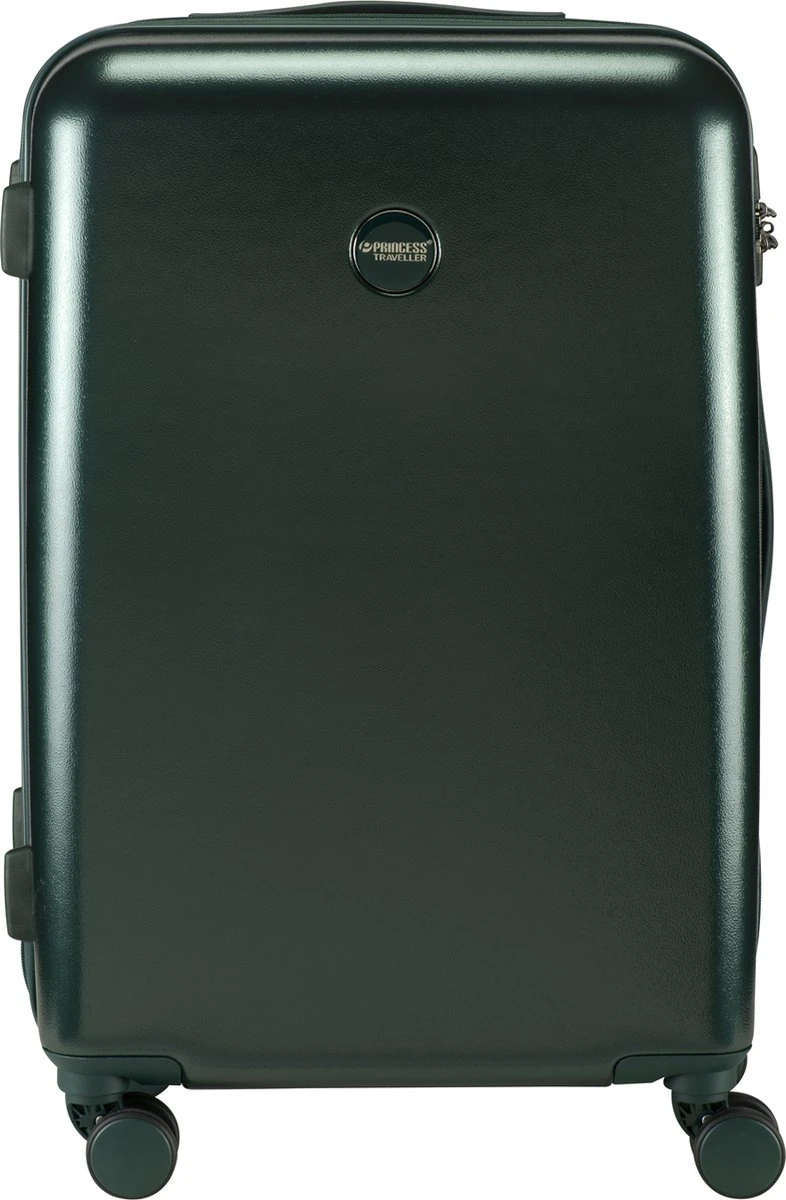 Princess Traveller Harlem - Reiskoffer - Groen - Rpet - M - 66cm 3 Princess Traveller Harlem - Reiskoffer - Groen - Rpet - M - 66cm