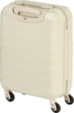 Princess Traveller Florence - Handbagagekoffer Met Strap - Crème - S - 55cm -Koffer Winkel 786x1200