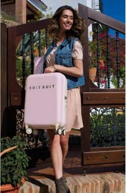 SUITSUIT - Fabulous Fifties - Pink Dust - Handbagage (55 Cm) -Koffer Winkel 789x1200 3