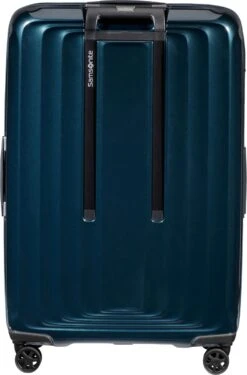 Samsonite Reiskoffer - Nuon Spinner 75/28 Exp (Medium) Metallic Dark Blue -Koffer Winkel 790x1200 3