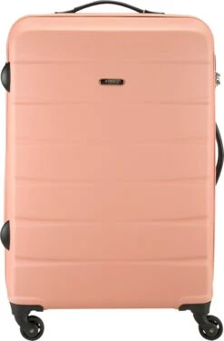 Princess Traveller Grenada - Reiskoffer - Dirty Pink - M - 66cm -Koffer Winkel 791x1200 4