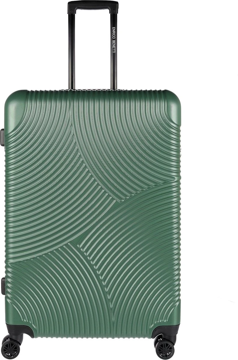 Enrico Benetti Louisville Driedelige Kofferset Hardcase - 39040 - Olijf 6 Enrico Benetti Louisville Driedelige Kofferset Hardcase - 39040 - Olijf - Afbeelding 4