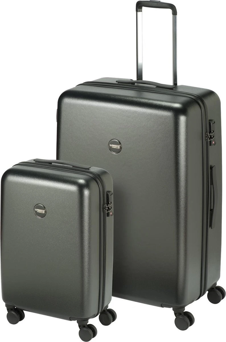Princess Traveller Harlem - Handbaggage Koffer - Zwart - S - 55cm 12 Princess Traveller Harlem - Handbaggage Koffer - Zwart - S - 55cm - Afbeelding 10