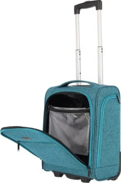 Travelite Handbagage Zachte Koffer / Trolley / Reiskoffer - Cabin - 43 Cm - Blauw 17 Travelite Handbagage Zachte Koffer / Trolley / Reiskoffer - Cabin - 43 Cm - Blauw -Koffer Winkel 794x1200 2