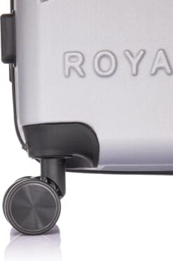 Royalty Rolls Amsterdam Handbagage Koffer 52 Cm - 25 Liter - Zilvergrijs -Koffer Winkel 796x1200 11