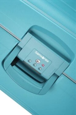 Samsonite Reiskoffer - S'CURE SPINNER 69/25 (Medium) Turquoise -Koffer Winkel 797x1200 13