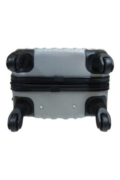 SB Travelbags 'Expandable' Handbagage Koffer 53cm 4 Wielen Trolley - Zilver 18 SB Travelbags 'Expandable' Handbagage Koffer 53cm 4 Wielen Trolley - Zilver -Koffer Winkel 799x1200 147