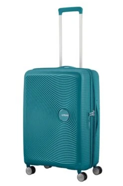 American Tourister Soundbox Spinner Spinner Reiskoffer (Medium) - 81 Liter - Jade Green -Koffer Winkel 799x1200 165