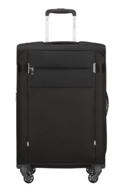 Samsonite Reiskoffer - Citybeat Spinner 66/24 Uitbreidbaar (Medium) Black