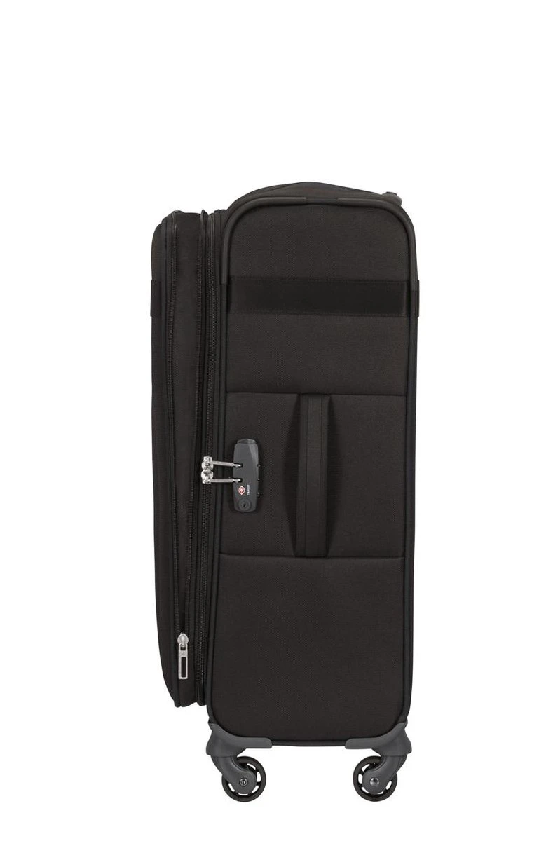 Samsonite Reiskoffer - Citybeat Spinner 66/24 Uitbreidbaar (Medium) Black 12 Samsonite Reiskoffer - Citybeat Spinner 66/24 Uitbreidbaar (Medium) Black - Afbeelding 10