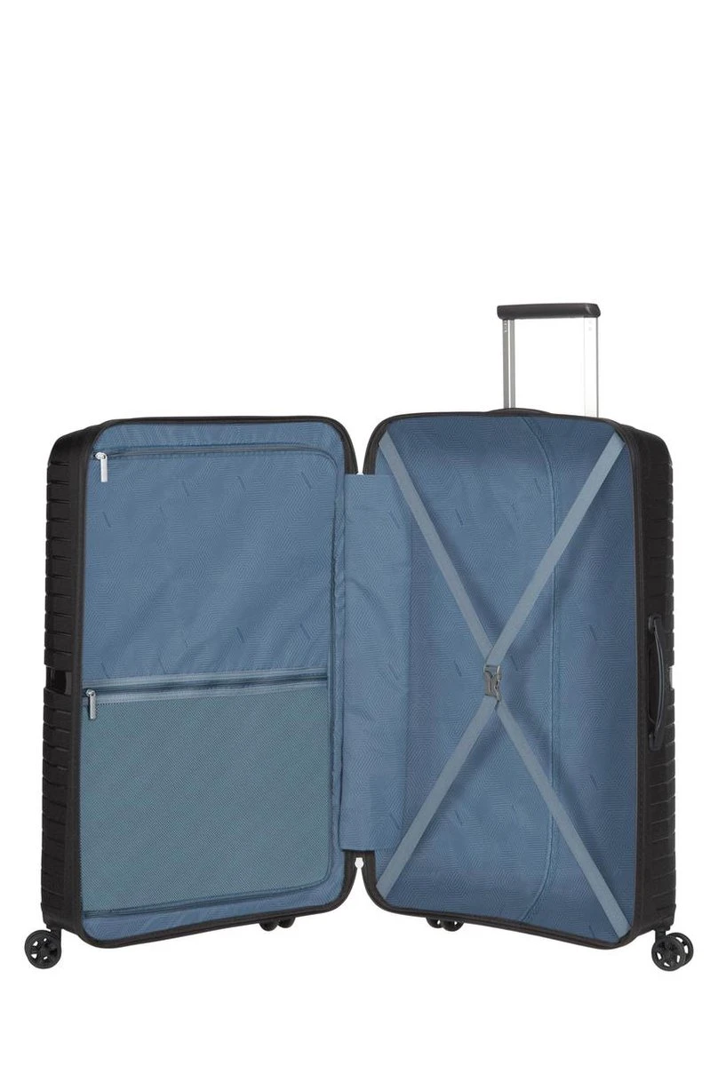 American Tourister Reiskoffer - Airconic Spinner 77/28 Tsa (Medium) Onyx Black 8 American Tourister Reiskoffer - Airconic Spinner 77/28 Tsa (Medium) Onyx Black - Afbeelding 6