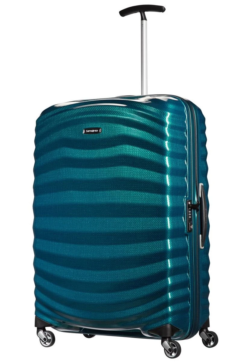 Samsonite Reiskoffer - Lite-Shock Spinner 75/28 (Large) Petrol Blue 4 Samsonite Reiskoffer - Lite-Shock Spinner 75/28 (Large) Petrol Blue - Afbeelding 2