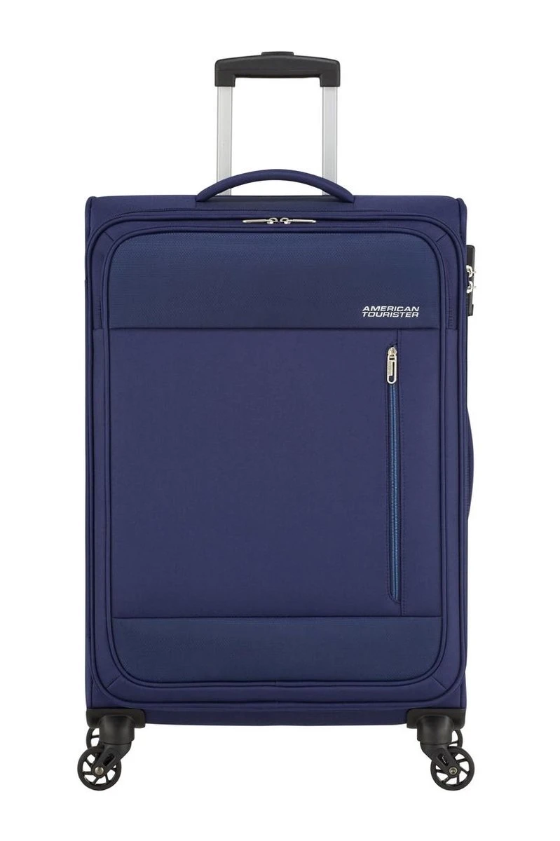 American Tourister Reiskoffer - Heat Wave Spinner 68/25 Tsa (Medium) Combat Navy 5 American Tourister Reiskoffer - Heat Wave Spinner 68/25 Tsa (Medium) Combat Navy - Afbeelding 3