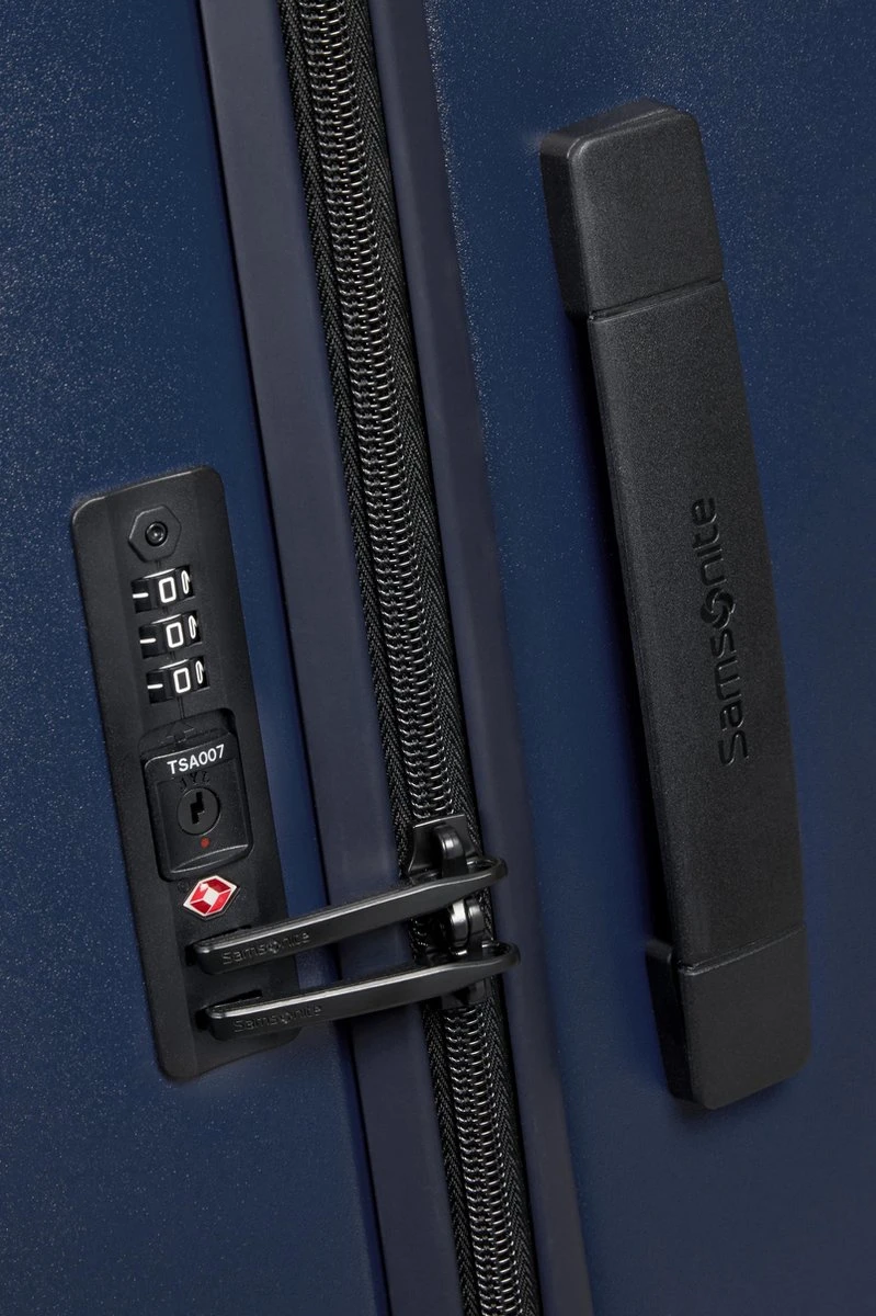 Samsonite Reiskoffer - Stackd Spinner 55/20 Exp (Handbagage) Navy 7 Samsonite Reiskoffer - Stackd Spinner 55/20 Exp (Handbagage) Navy - Afbeelding 5