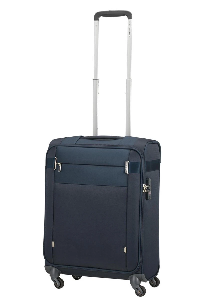 Samsonite Reiskoffer - Citybeat Spinner 55/20 Length 40Cm (Handbagage) Navy Blue 6 Samsonite Reiskoffer - Citybeat Spinner 55/20 Length 40Cm (Handbagage) Navy Blue - Afbeelding 4
