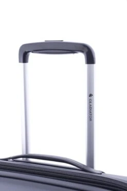 Gladiator Bionic S Handbagage Koffer Expandable - 55 Cm - TSA Slot - Zwart -Koffer Winkel 799x1200 65