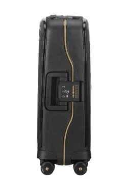 Samsonite Reiskoffer - S'Cure Dlx Spinner 55/20 (Handbagage) Black/Gold Deluscious 20 Samsonite Reiskoffer - S'Cure Dlx Spinner 55/20 (Handbagage) Black/Gold Deluscious -Koffer Winkel 799x1200 79