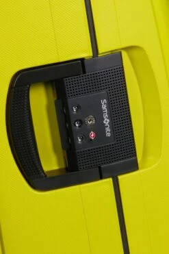 Samsonite Reiskoffer - S'Cure Spinner 81/30 - Lime -Koffer Winkel 800x1200 128