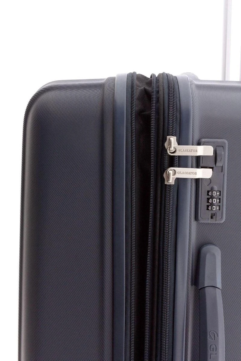 Gladiator Zebra L Spinner 78 Expandable - Zwart 9 Gladiator Zebra L Spinner 78 Expandable - Zwart - Afbeelding 7