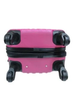 SB Travelbags 'Expandable' Handbagage Koffer 53cm 4 Wielen Trolley - Roze -Koffer Winkel 800x1200 8