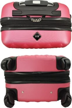 SB Travelbags Kofferset - 2 Delige 'Expandable' Koffer - Roze - 65cm/55cm -Koffer Winkel 802x1200 11