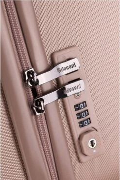 Decent Tranporto-One Handbagage Koffer 55 Cm - Zalmroze 32 Decent Tranporto-One Handbagage Koffer 55 Cm - Zalmroze -Koffer Winkel 804x1200 1