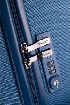 Decent Tranporto-One Medium Koffer - 66 Cm - TSA Slot - Dark Blue -Koffer Winkel 804x1200 11
