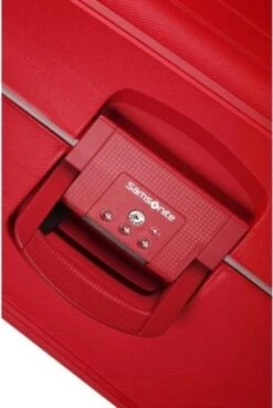 Samsonite Reiskoffer - S'CURE SPINNER 69/25 (Medium) Rood -Koffer Winkel 804x1200 19
